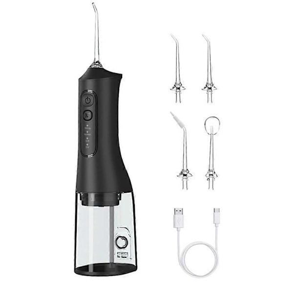 L6 Vatten Dental Flosser Tandpetare - 4 Lägen Trådlös Munsköljare B