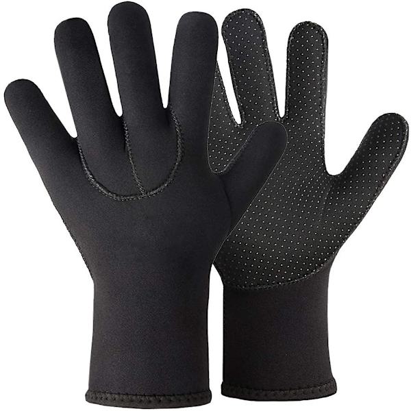 Dykkegloves 3mm Neopren Sklisikre Termiske Våtdrakthansker Tykke Dykkegloves