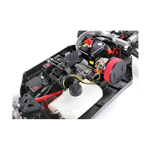 För 1/5 Rc Bil 5Ive T Rovan KingmotorX2 Lastbil Reservdelar, Främre och Bakre Stödfäste Kit, Röd