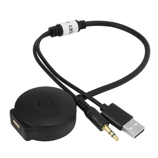 Bil Trådløs Bluetooth Audio Aux Og Usb Musik Adapter Kabel Til