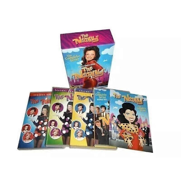 THE NANNY komplet serie sæson 1-6 NY forseglet pakke DVD Hurtig Afsendelse