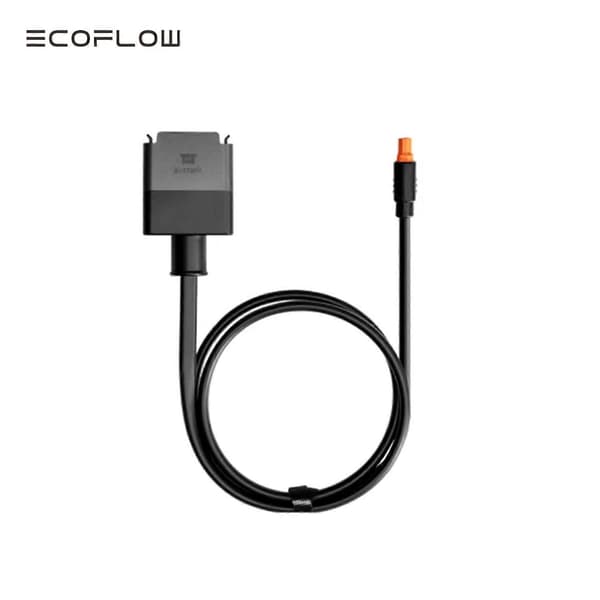 EcoFlow dynamo-lader for XT60 utgangskabel (1m) black