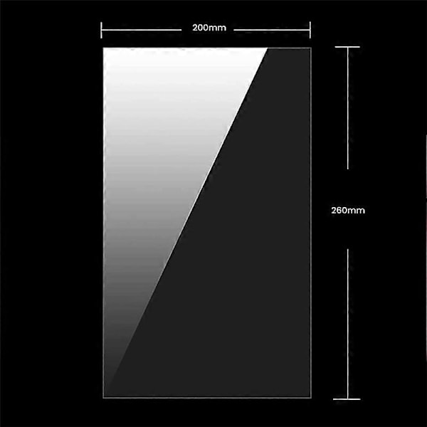 6 stk. FEP-film 260X200X0,15 mm til Photon M3/M3 Plus/Mono X, / S/4K LCD 3D-printer
