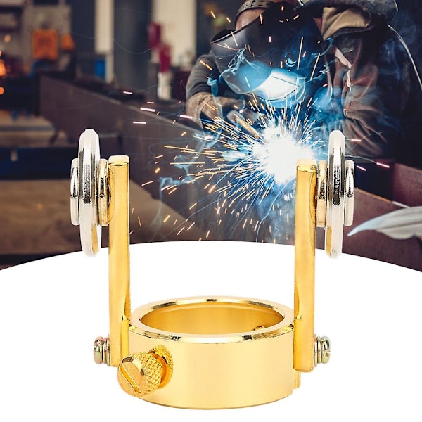 P80 Plasma Cutter Torch Rulleføring Metallhjul med 2 Skruer for Torch Kompass
