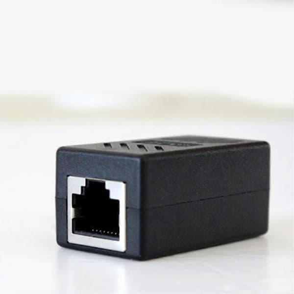 RJ45 Inline Kobling Cat7/Cat6/Cat5e Ethernet Netværksstik - Kabel W9H6