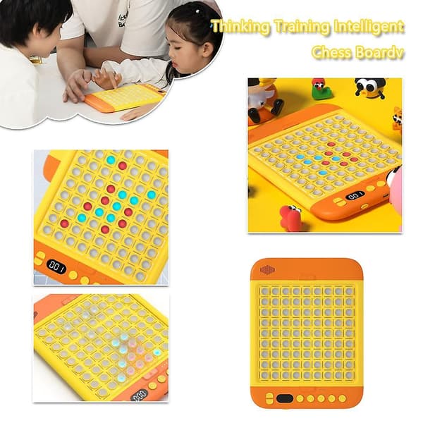 Backgammon Checkers Go Foreldre-barn AI-leker Barnas tenketrening