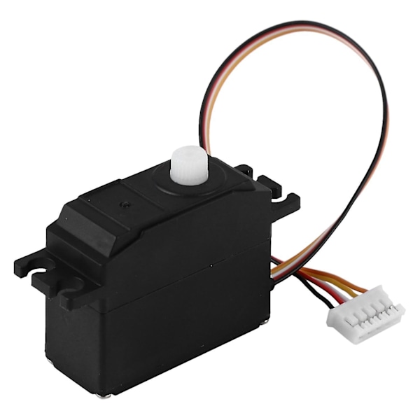 25g Plast Servo Styrväxel Servo För 1/12 12428 12423 12628 Rc Bil Lastbilsmodell Styrdel A