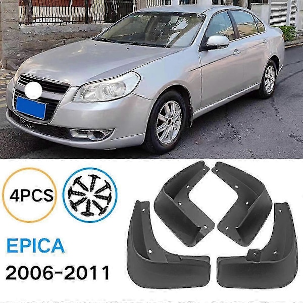 Stænklapper til Chevrolet Epica 2006-2011 Stænkskærme Klap Mudguards Fender Forreste Bageste Hjul Biltilbehør