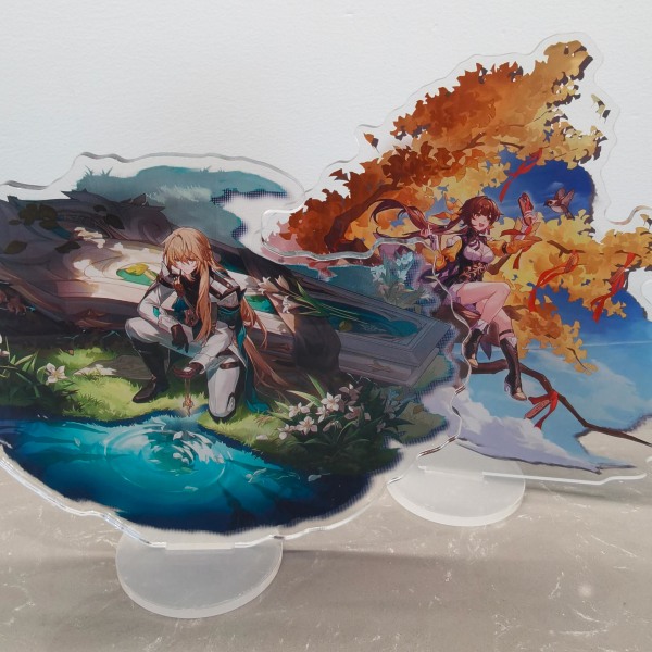 Mihoyo Nytt Spill Honkai: Star Rail Figur Mars 7. Akryl Stativ Modell Plate Cosplay Fans Gaver Anime Nøkkelring 3