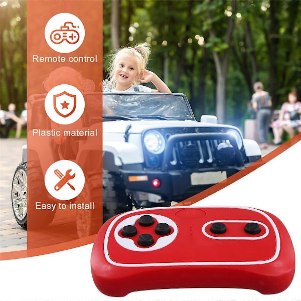 Sähköauto FCC Lasten Sähköauto 2.4G Bluetooth-ohjain