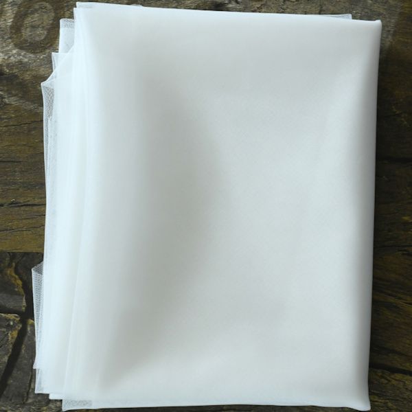Pärlbröllopsklänning Blush 2-lagers Brudslöja Katedral Längd Draperad Slöja Pärlbroderade Bröllopstillbehör off white 500cm