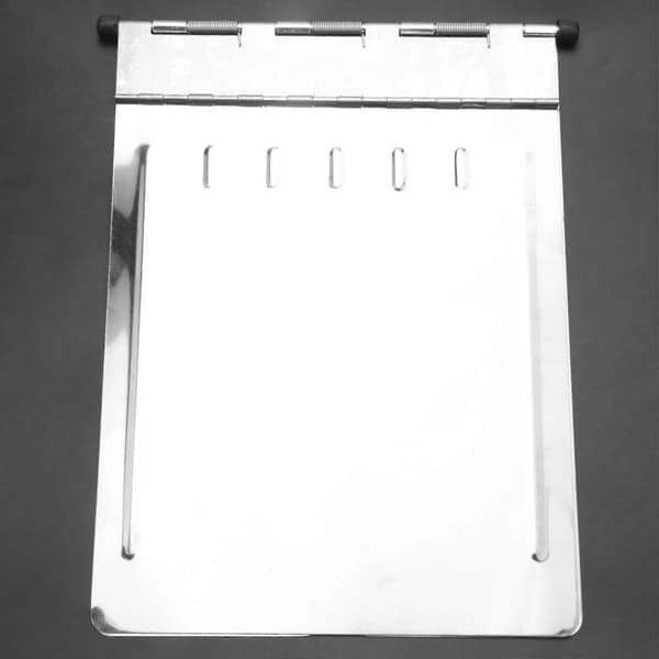 Metal Clipboard A4 Rustfrit Stål Patientjournal Mapper Board Folder til Kontor Skole Undervisning Læge