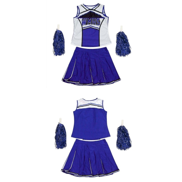 Cheerleader-puku Blue S