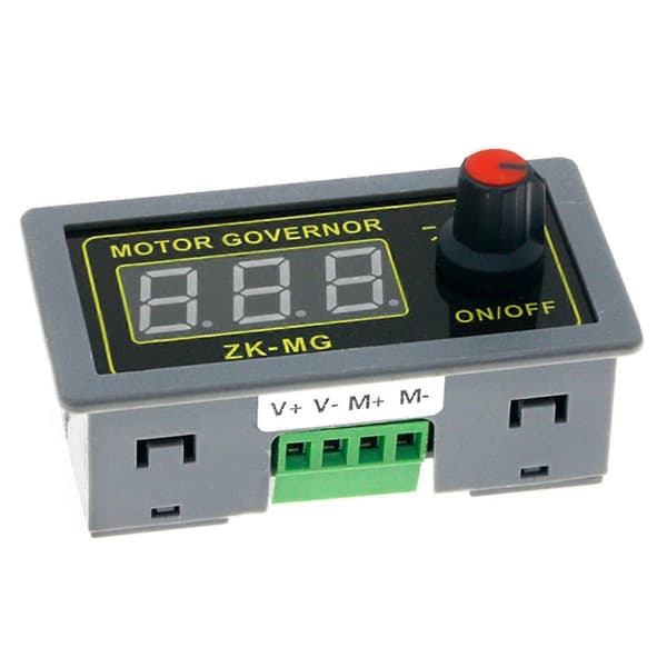 DC5V-30V 12v 24v 5A DC Motorstyring PWM Justerbar Hastighed Digital Display Encoder Duty Ratio Freq