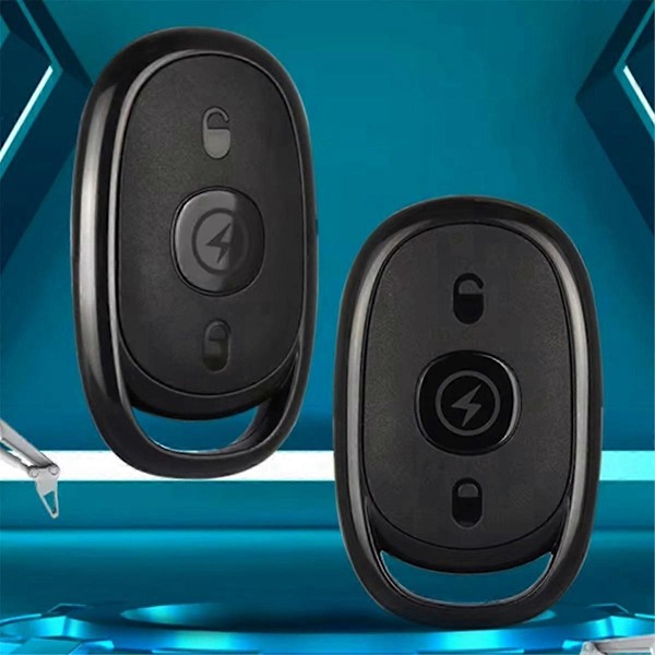 2 Stycken Kopiera Fjärrkontroll 3 Knapp Smart Duplicator 433MHz Duplicator Nyckel Hög Känslighet Trådlös