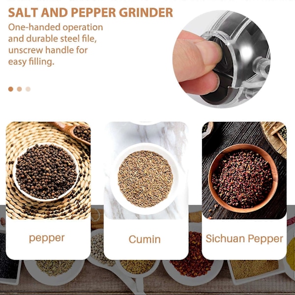 Mini Saltboll Salt Pepparkvarn Söt