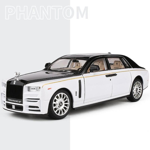 1:22 Rolls Royce Phantom Metalliseos Automalli Painevalettu Leluajoneuvo