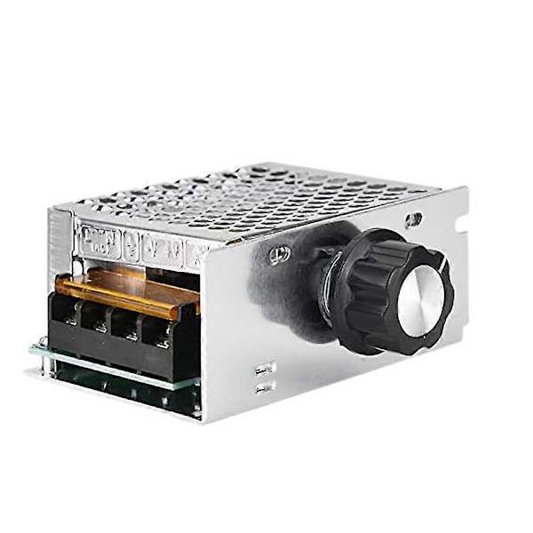AC 220V 4000W Elektronisk Regulator Eller Motorvarvtalsregulator Termostatisk Dimmer För Elektrisk Ugn
