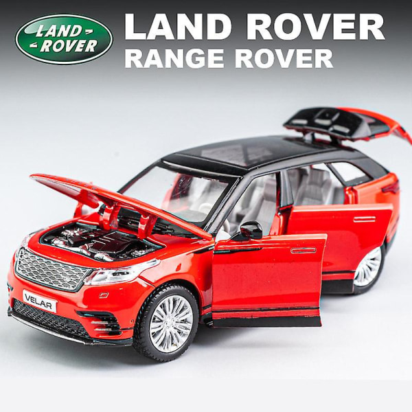 1:32 Land Range Rover Velar Alloy Bilmodell Diecasts Toy Metal V