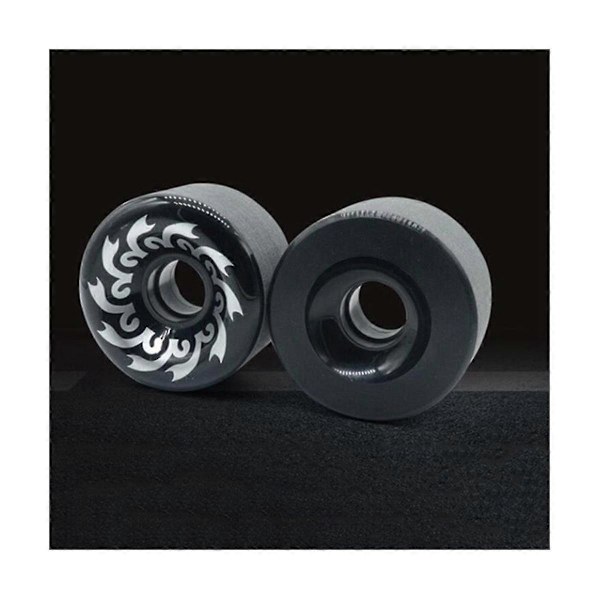 4 stk. skateboardtilbehør Double Warping 70X51Mm 82A Glidende Plade Slibehjul Long Board Hjul