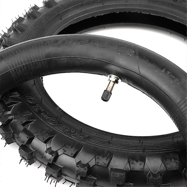 2.50-10 Ytre Dekk Innerslange for CRF50F PW50 TTR50E Offroad Kjøretøy Hjuldekk
