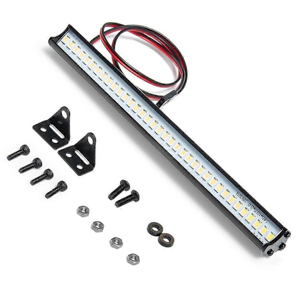 150MM 36 LED Lyslist Taklampe Lys for Axial SCX10 90046 TRX4 Slash 1/8 1/10 RC Crawler Truck