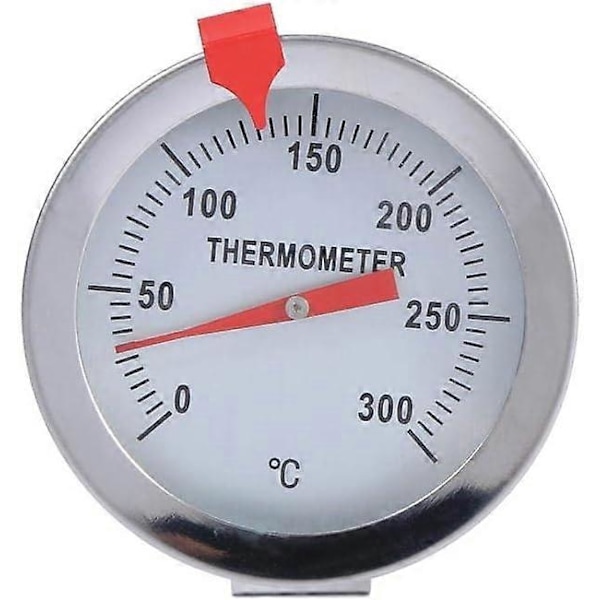 2025 Nytt Matlagingstermometer, 12\" Lang Matlagingsprobe Termometer i Rustfritt Stål med Klemme for Mat Kjøtt Hjemme