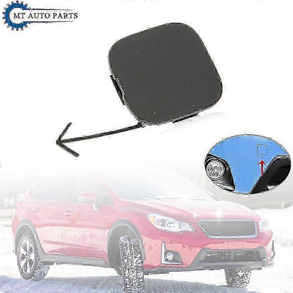 Frontfanger Slepekrok Deksel Ubehandlet Front Trekkøye Lokk Tilhenger Trim Cap For Subaru XV Corsstrek 2012-2017