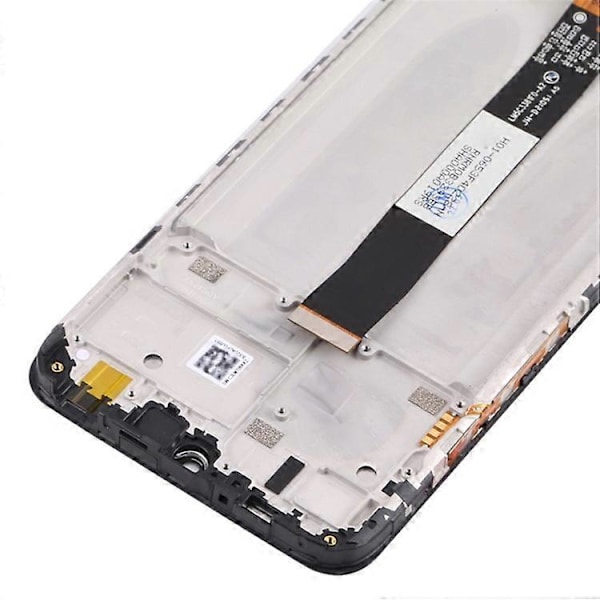 Kompatibel för Xiaomi Poco C31 Grade S OEM LCD-skärm och digitizer-enhet + Ramdel (utan logotyp)