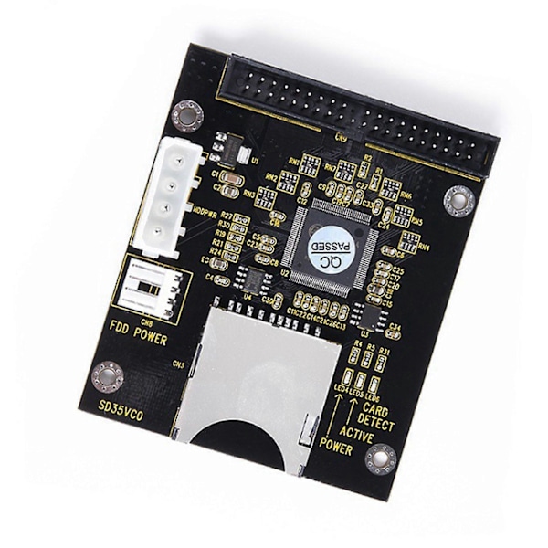 SD - 3,5 tuuman IDE 40-nastainen muunninkortti IDE SD-korttisovitin SSD-sulautettu tallennussovittimen kortti IDE