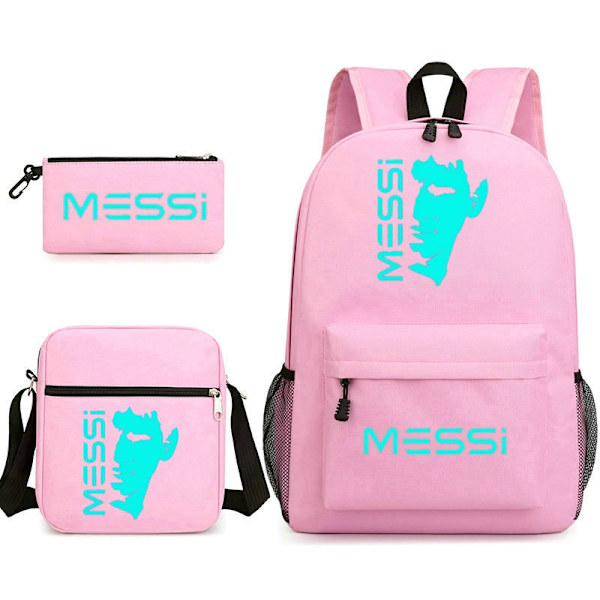 Messi Skoletaske 3-pak Stor Skoletaske Other