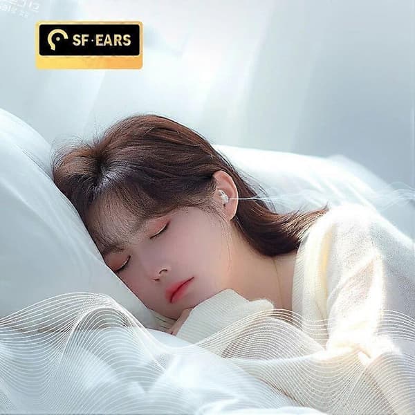 Noorasleep Snoozepods Pro Bluetooth Sleepbuds, Mini sovheadset trådlösa Black