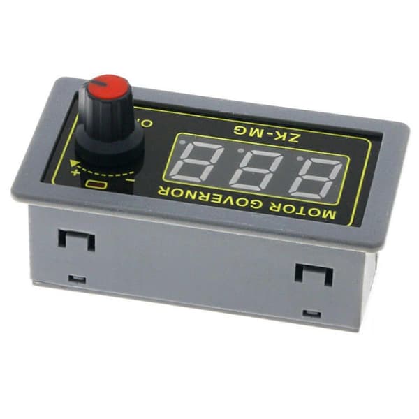 DC5V-30V 12v 24v 5A DC Motorstyring PWM Justerbar Hastighed Digital Display Encoder Duty Ratio Freq