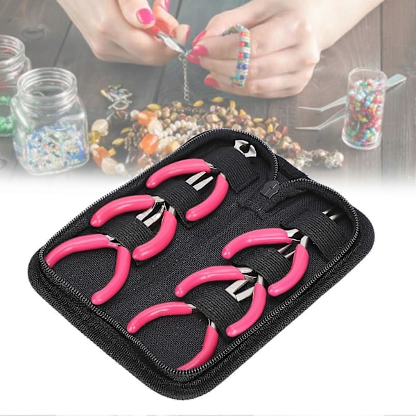 6 kpl Mini-korupihdit pussilla DIY Koruleikkuri Valmistus Korjausrautakauppatyökalut
