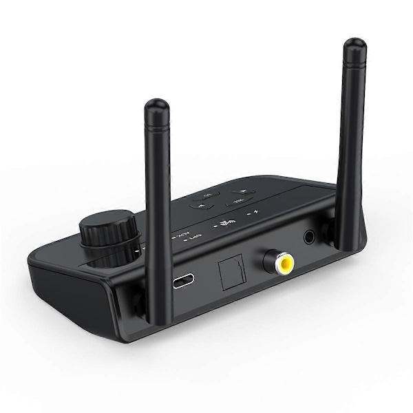 5.3 Tre-I-En Bluetooth Musikmodtager Understøtter Optisk Fiber Koaksial/AUX Digitalt Signal 3D Lyd