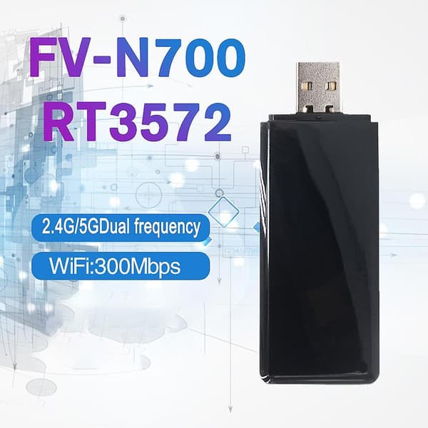 USB WiFi-adapter, trådløs dual-band netværksadapter til Samsung