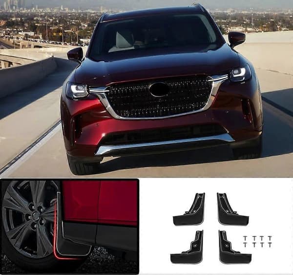 Biltillbehör För Mazda CX-60 CX60 2025 Stänkskydd Mud Flaps Stänkskärm Skydd Bildelar 4st
