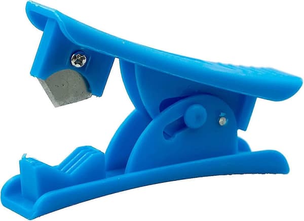 Rörskärare Nylon Plastslangskärare (blå) (1st)