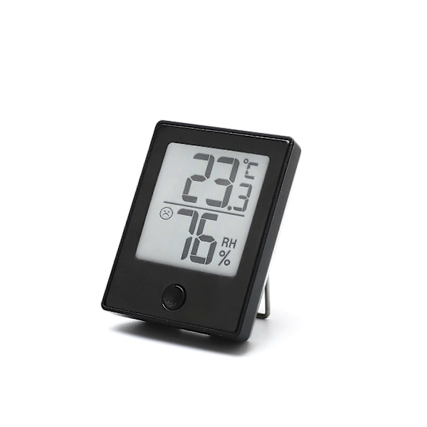 Bärbar Termometer och Hygrometer för Inomhusbruk, Digital Hushållstermometer, Inomhustermometer Inomhus-hygrometer, Bekväm Display, Lämplig för Barnkammare