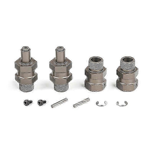 Seosmetallipäivitys 24mm Kuusiokolonapa Jatketulla Akselilla Sopii 1/5 ROVAN KM BAJA 5B Osille