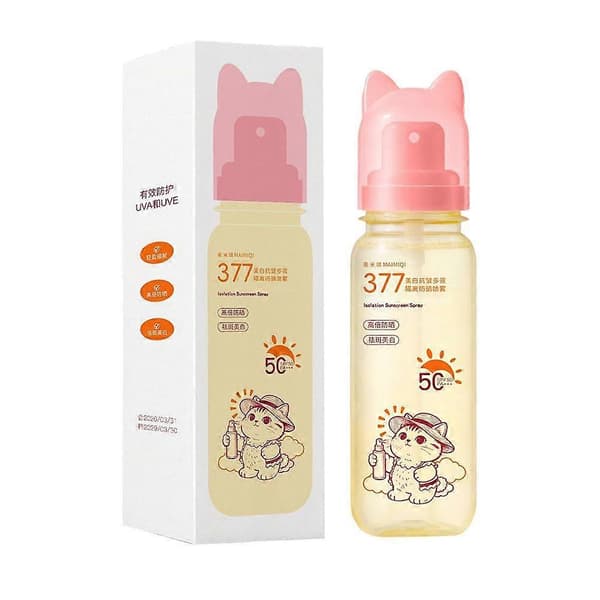 MAIMIQI 377 Whitening Sunscreen Spray Multi Effect Isolerende Solcreme SPF50+ PA+++