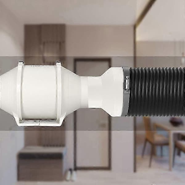 Ventilationsrör Reduceringsadapter Rör Luftkanaladapter Röranslutning För Inline Ventilationssystem (200mm Till 150mm)