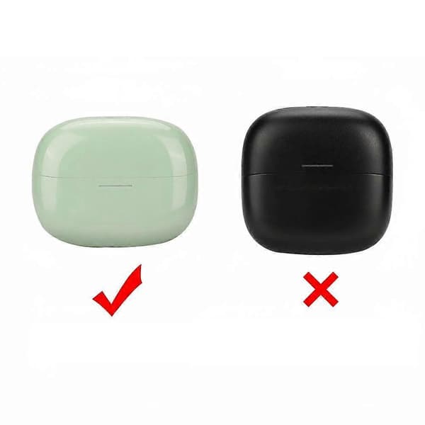 For Redmi Buds 8 Pro Silicone Protective Case for Headphones Shockproof Shell Röd