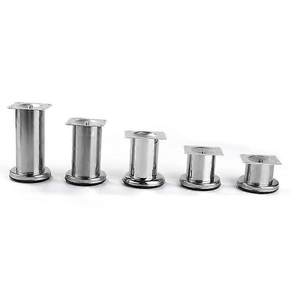 Runde Sofaben 4 stk. Krom 120 mm