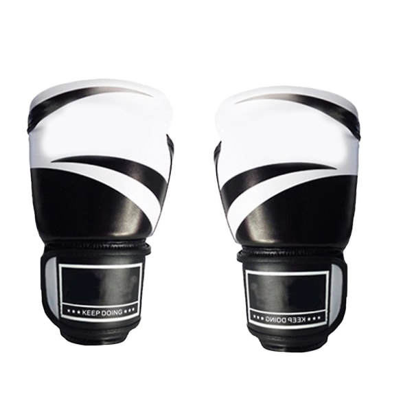 Boksehandsker, Boksehandsker til voksne og børn, Boksehandsker til mænd og kvinder, Thai Boxing - Hvid 16oz