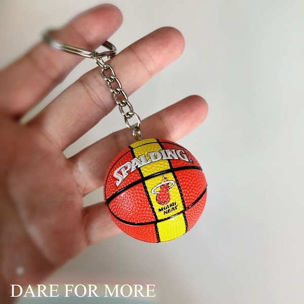 Volleyball Nøglering Vedhæng Fodbold Strandbold Basketball Nøglering Kæde 13