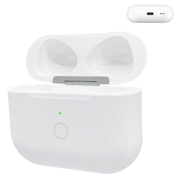 AFor AirPods 3 Trådlös Laddningsbox 620mAh Hörlursladdningsfodral, Typ-C Gränssnitt