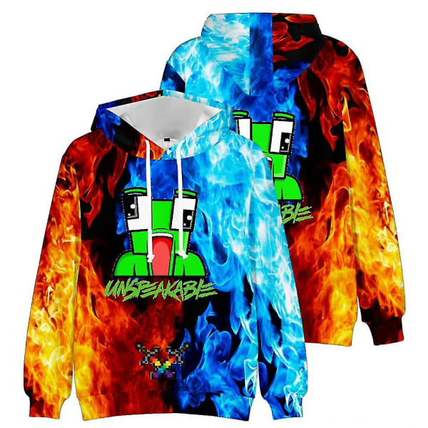 Børne Casual Langærmet Hættetrøje Pullover Sweatshirt