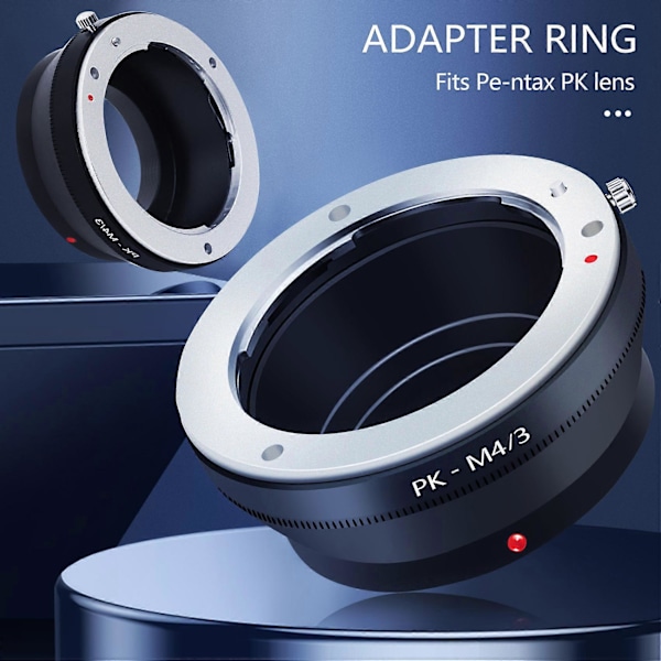 -/3 Adapterring för objektiv till 4/3 M43 kamerahus för -D E-M5 E-Pm2 E-Pl5 Gx1 Gx7 Gf5 G5 G3