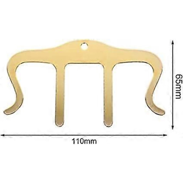 M-formet notemappe (sølv), notearkholder for piano, gitar, fiolin, instrument og lesemappe for noter